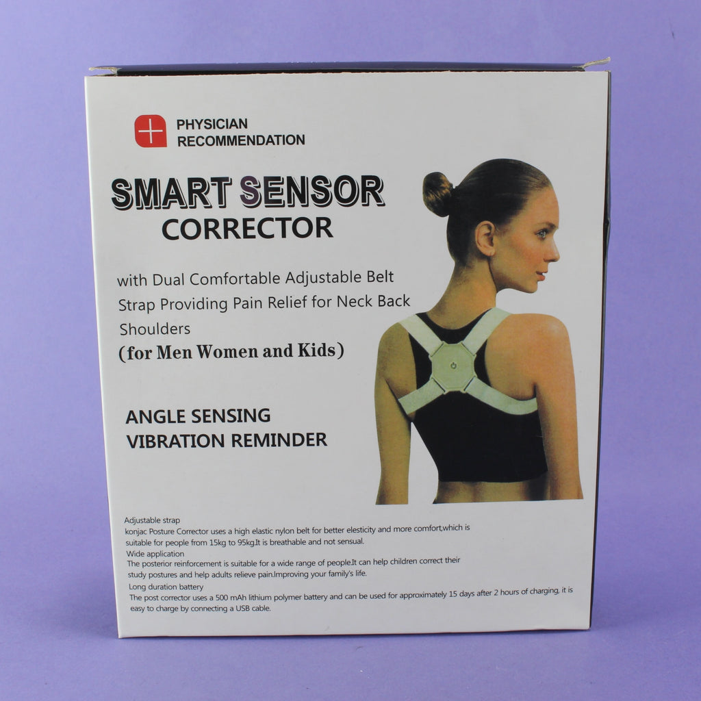 Dile adiós al dolor de cuello y espalda con nuestro corrector de postura inteligente!