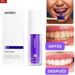 Dile adiós a tus dientes amarillos en solo semanas! + CEPILLO GRATIS