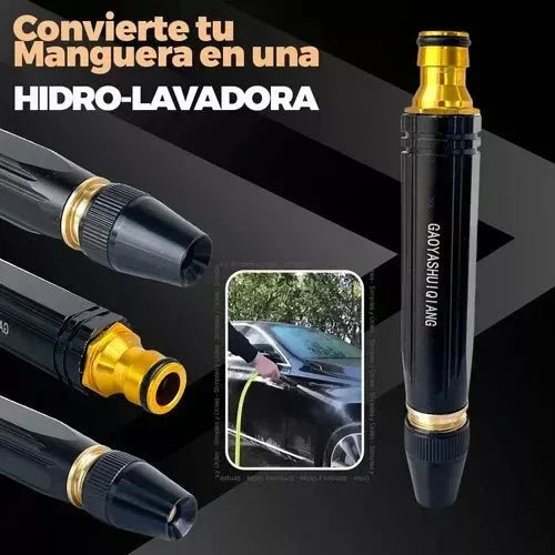 Agua a presión en segundos con nuestra manguera Pulverizadora!